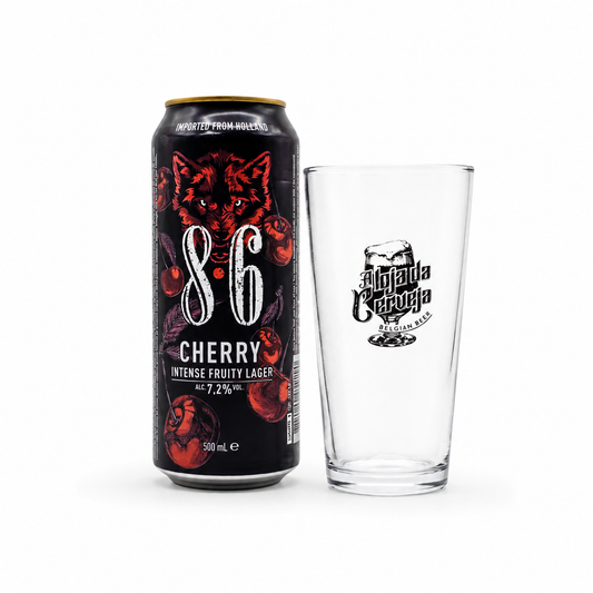8.6 Cherry Intense Fruty Lager 50 cl