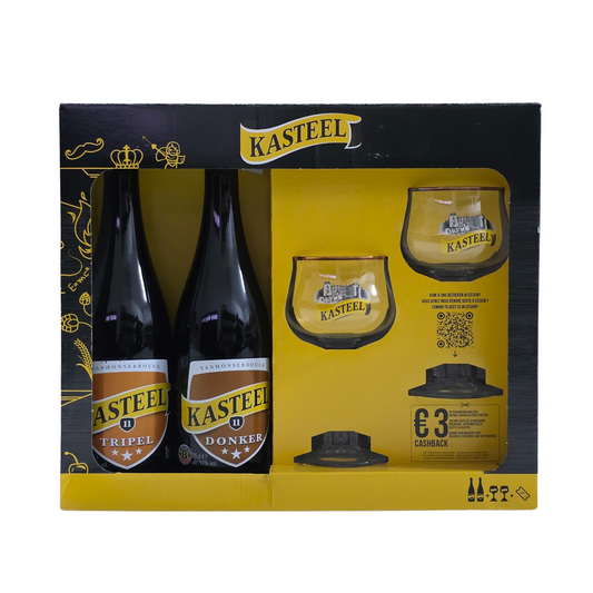 Pack Kasteel 75 cl+copos