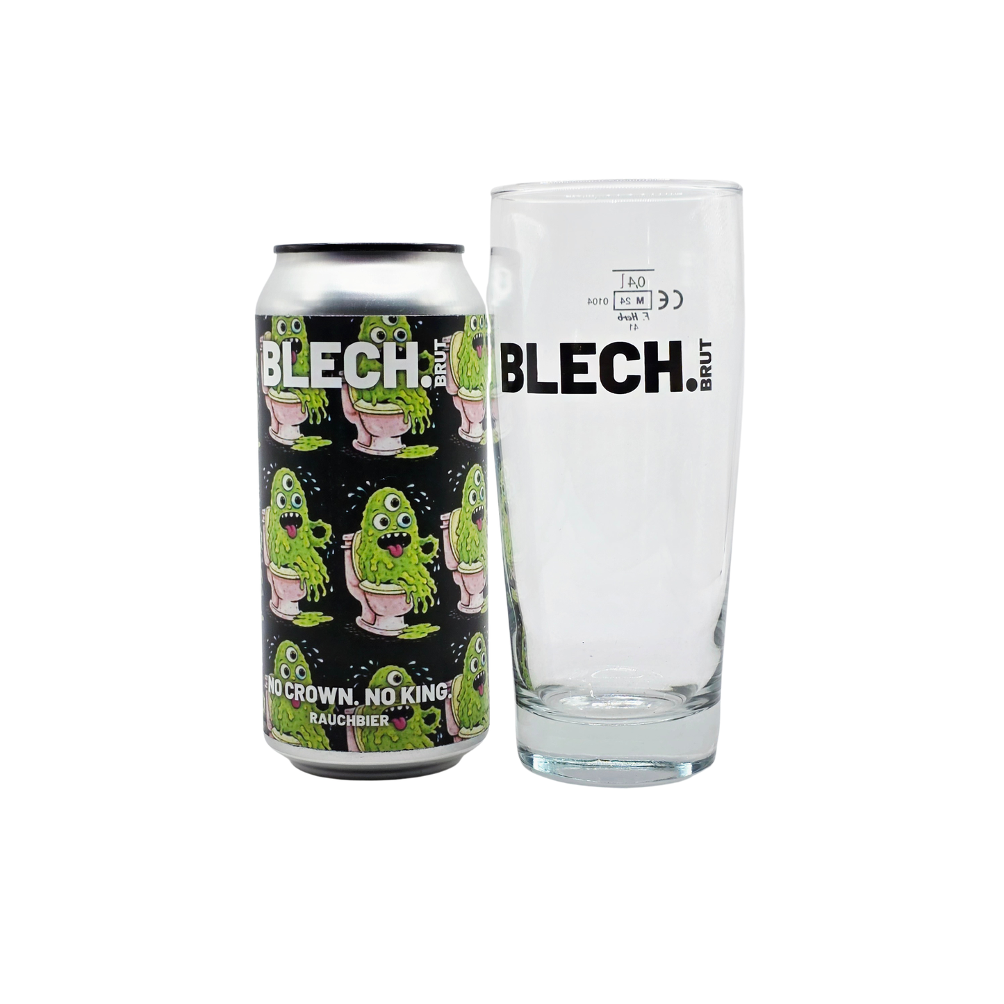 Blech Brut NO CROWN. NO KING. 0.44 cl