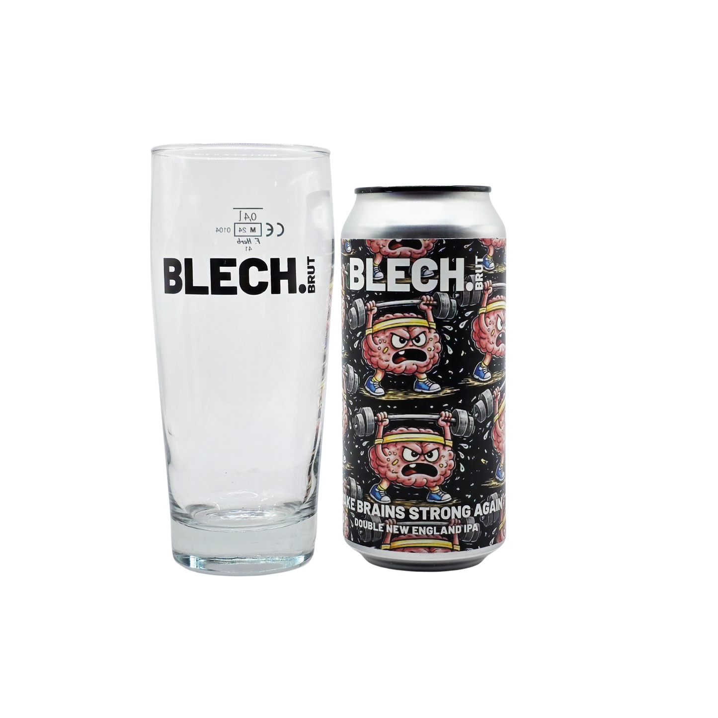 Blech Brut MAKE BRAINS STRONG AGAIN 0.44 cl