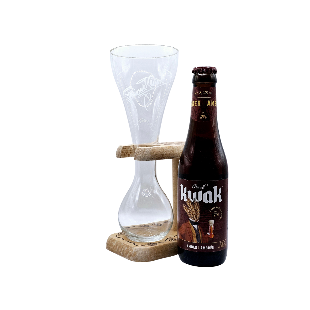 COPO KWAK + SUPORTE MADEIRA 33CL