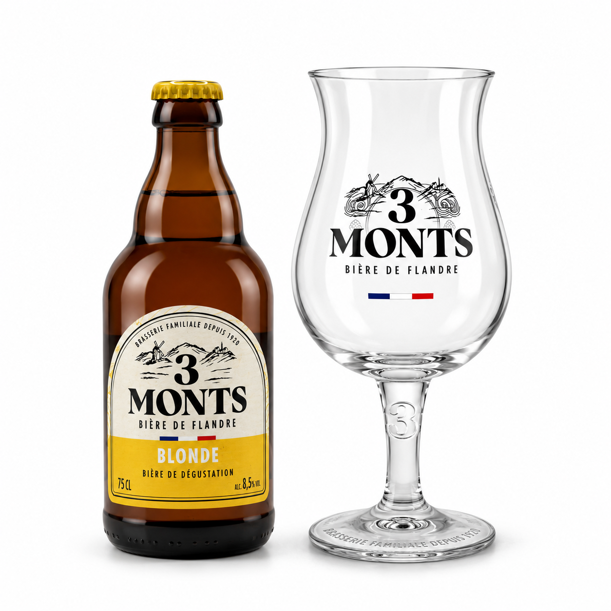 3 Monts Blonde 33 cl