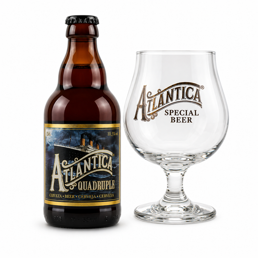 Atlantica Quadruple 33 cl 12 Unidades