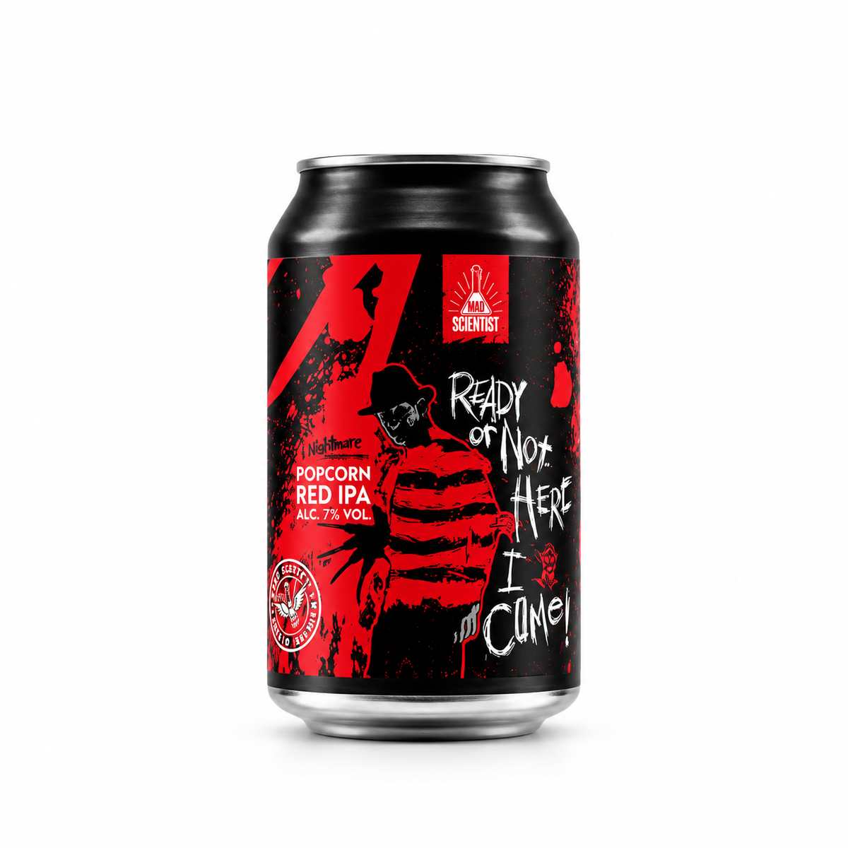 Mad Scientist Freddy- Ready or Not Here I Come 33 cl