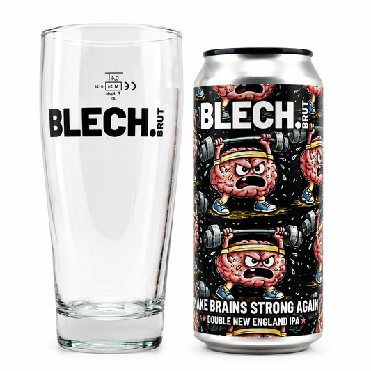 Blech Brut MAKE BRAINS STRONG AGAIN 0.44 cl