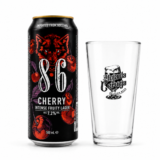 8.6 Cherry Intense Fruty Lager 50 cl