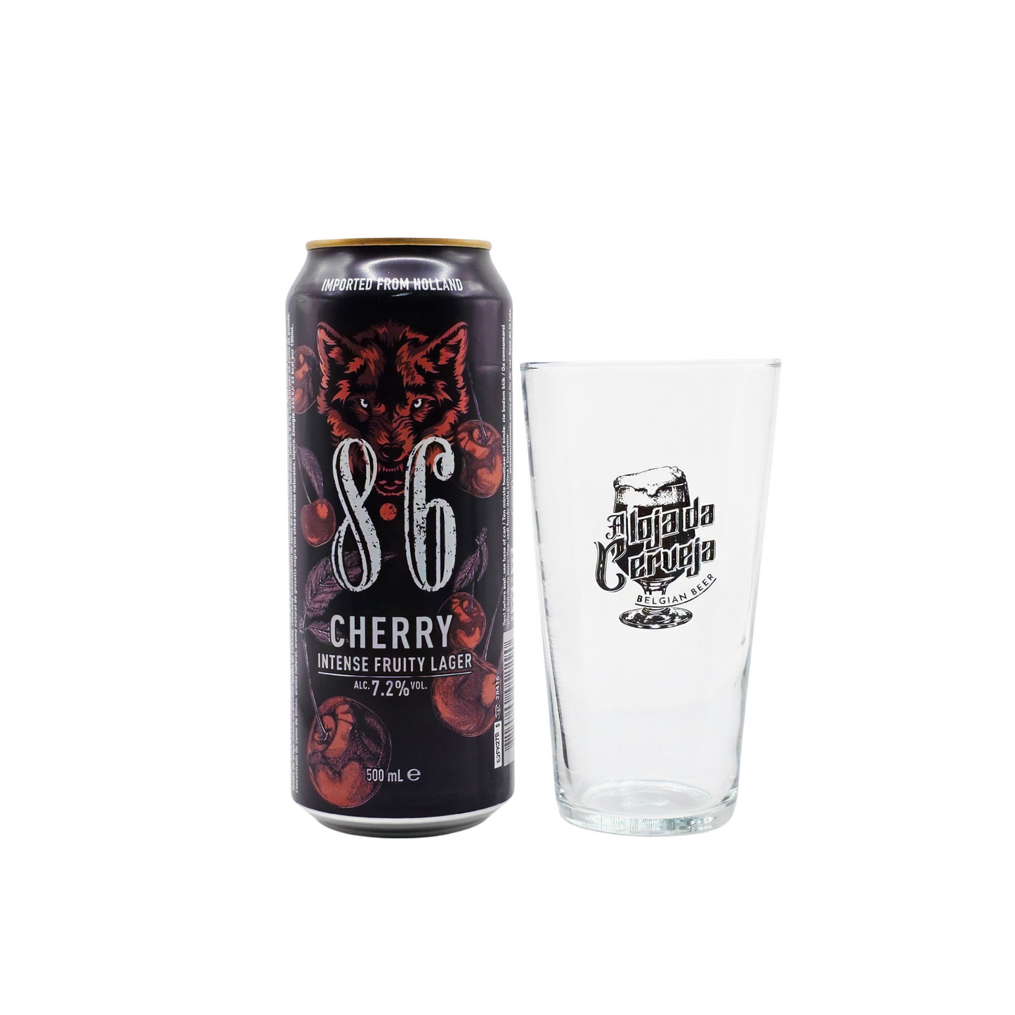 8.6 Cherry Intense Fruty Lager 50 cl
