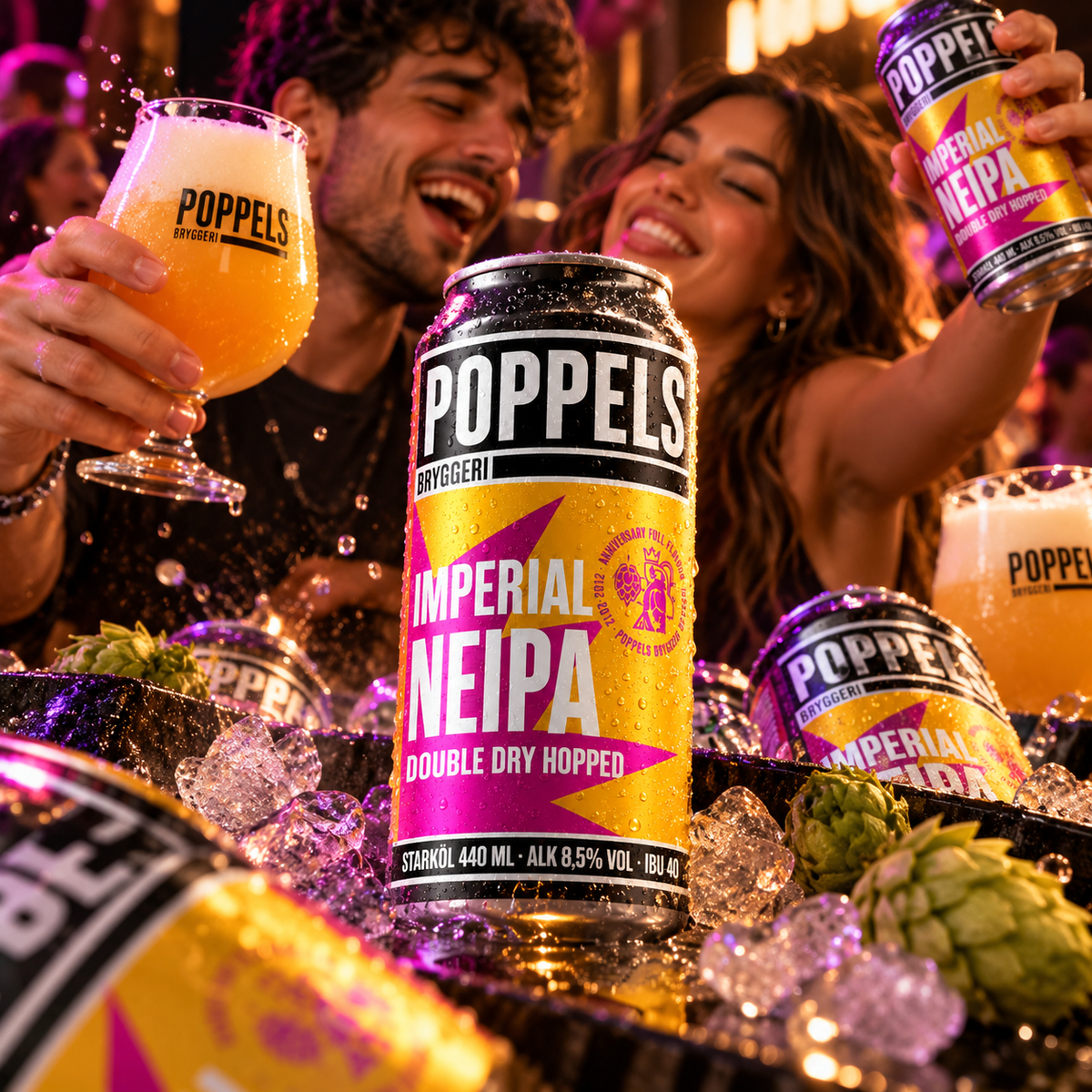 Poppels Imperial Neipa 44 cl
