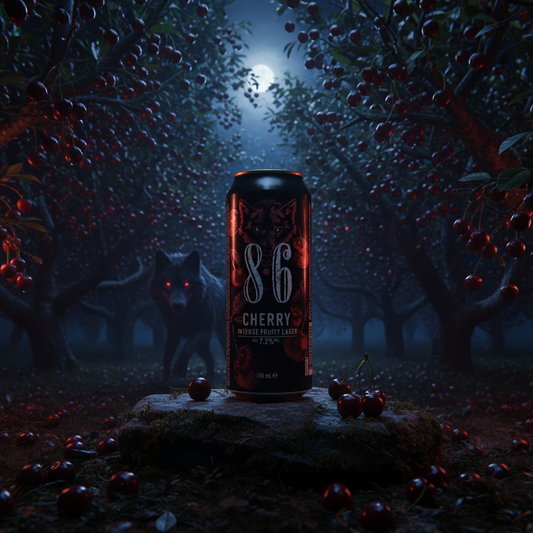 8.6 Cherry - pomar encantado de cerejas à noite