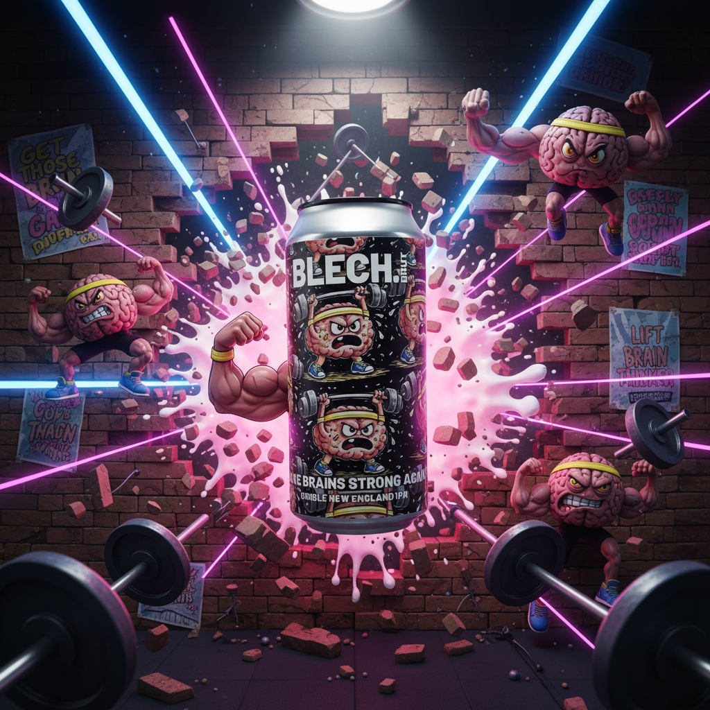 Blech Bru Make Brains Strong Again - ginásio caótico