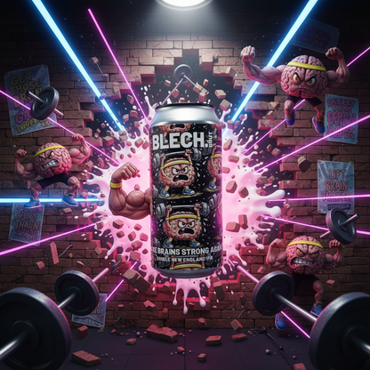 Blech Bru Make Brains Strong Again - ginásio caótico