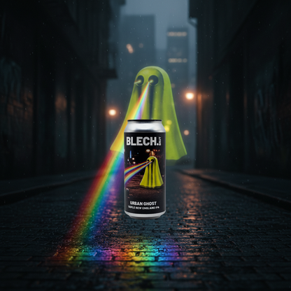 Blech Bru Urban Ghost - rua urbana noir às 3 da manhã