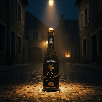 Bush de Nuits - rua de Nuits-Saint-Georges à meia-noite
