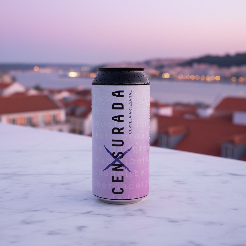 Censurada lilás-roxo - Lisboa ao crepúsculo