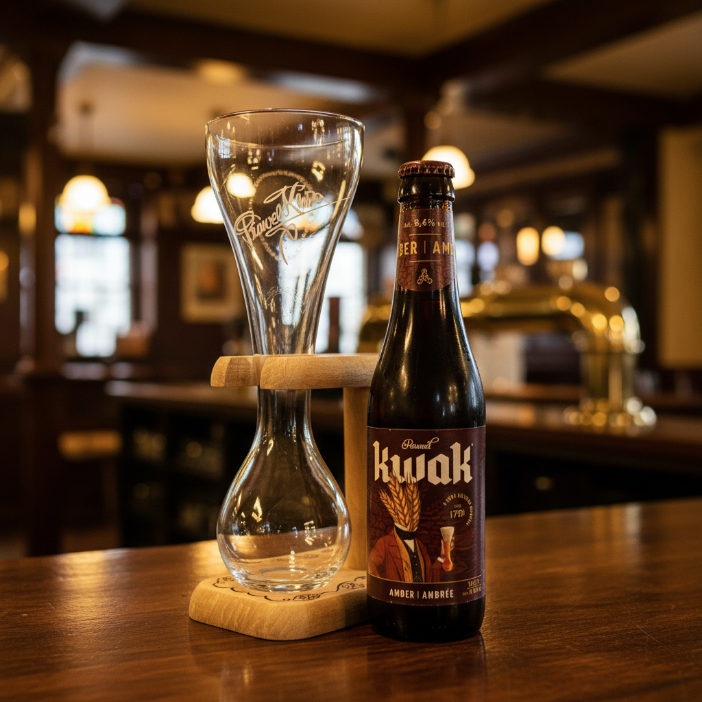 Conjunto Pauwel Kwak com garrafa e suporte de copo