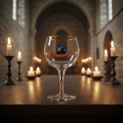 Copo Augustijn vazio - abadia belga serena