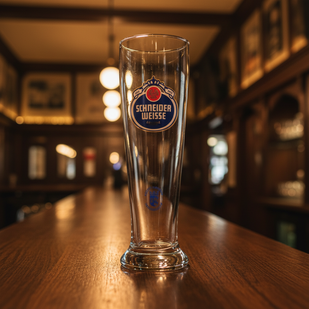 Copo Schneider Weisse 50cl vazio - taproom bávara refinada
