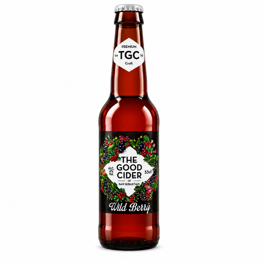 The Good Cider of San Sebastian Wild Berry