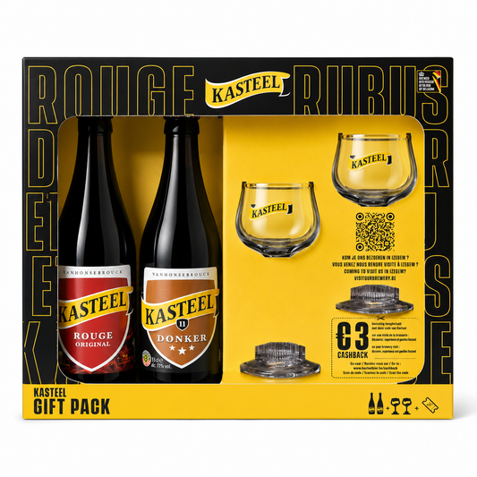Pack Kasteel 75 cl+copos