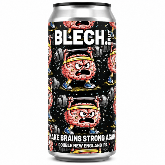Blech Brut MAKE BRAINS STRONG AGAIN 0.44 cl