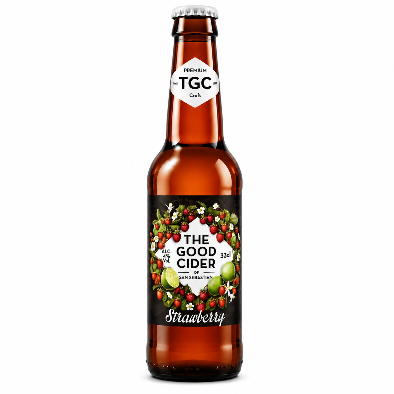 The Good Cider of San Sebastian Strawberry