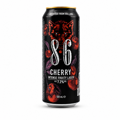 8.6 Cherry Intense Fruty Lager 50 cl