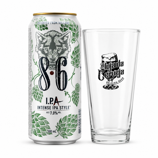 8.6 I.P.A Intense IPA Style 50 cl