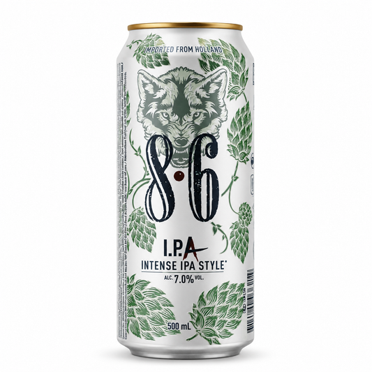 8.6 I.P.A Intense IPA Style 50 cl