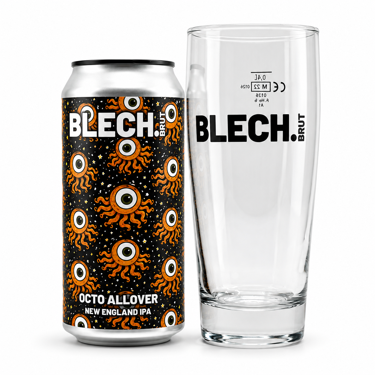 Blech Brut OCTO ALLOVER 0.44 cl