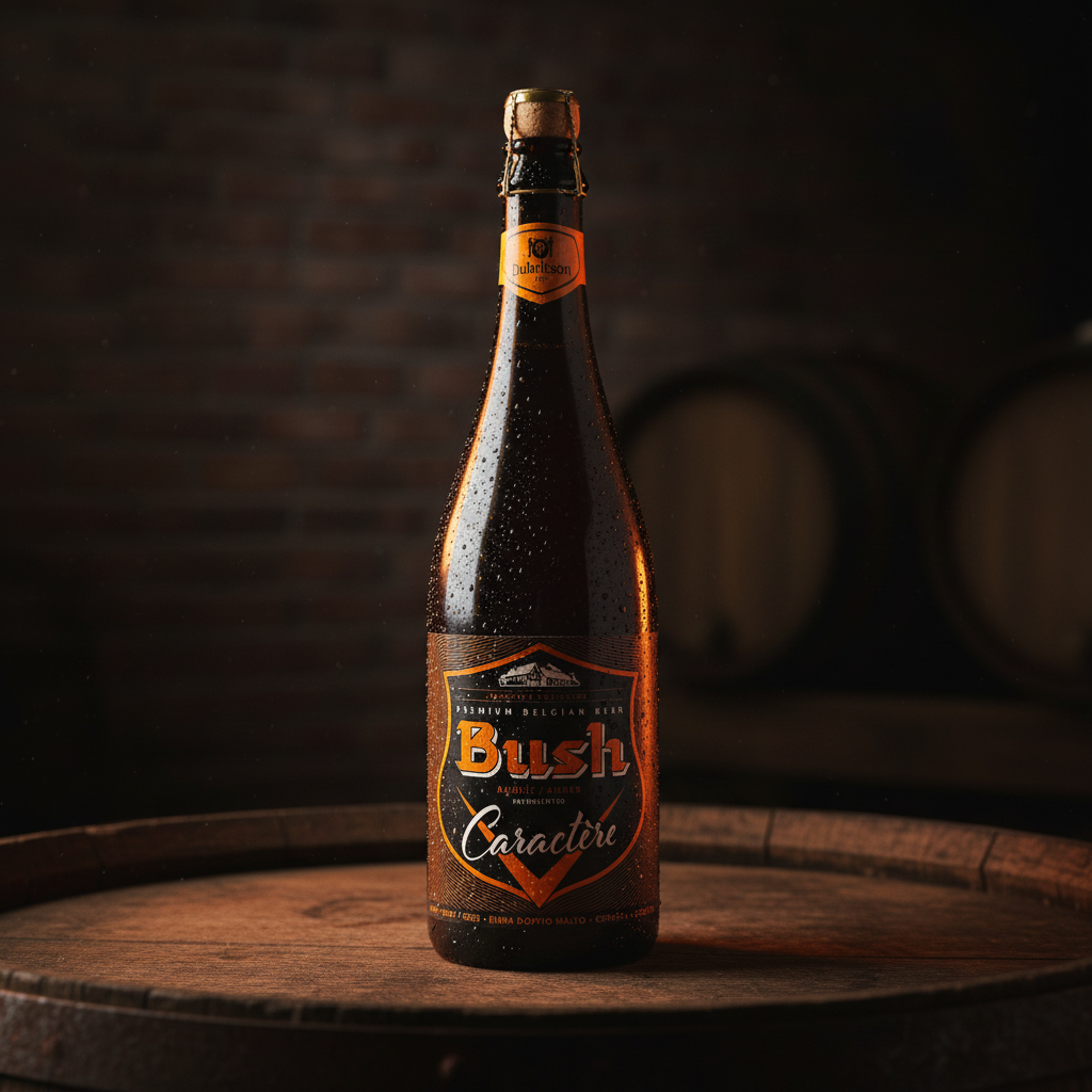 Garrafa Bush Caractère 75cl - apresentação de luxo