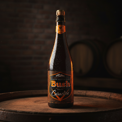 Garrafa Bush Caractère 75cl - apresentação de luxo