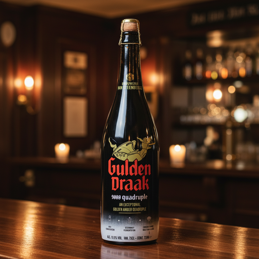 Garrafa Gulden Draak 9000 Quadruple 75cl