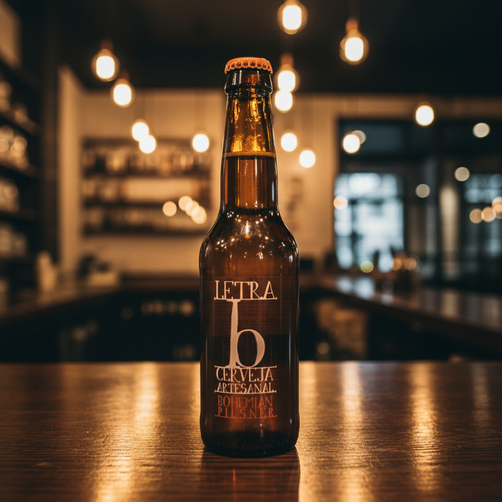 Garrafa Letra B Bohemian Pilsner