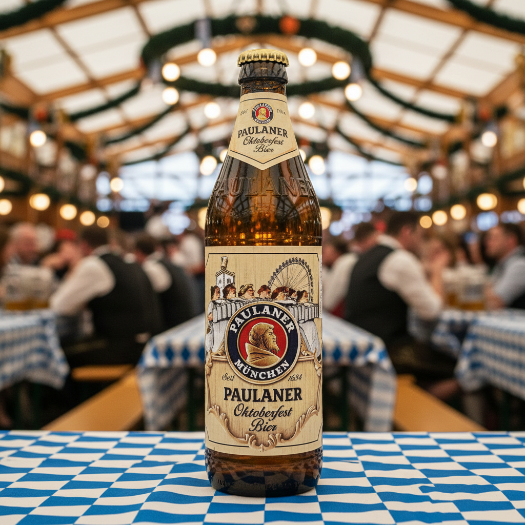 Garrafa Paulaner Oktoberfest Bier