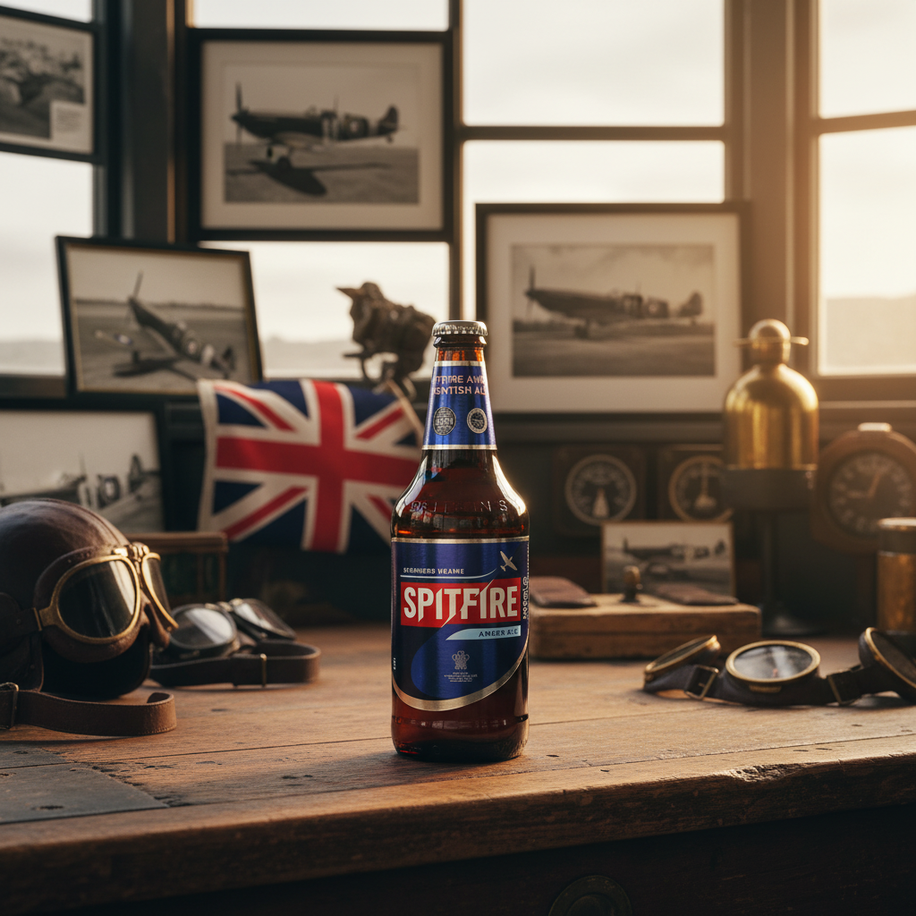 Garrafa Shepherd Neame Spitfire Amber Ale