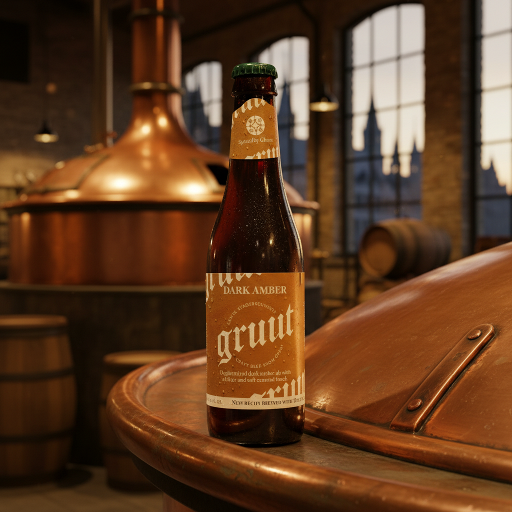 Gruut Dark Amber - Stadsbrouwerij de Ghent