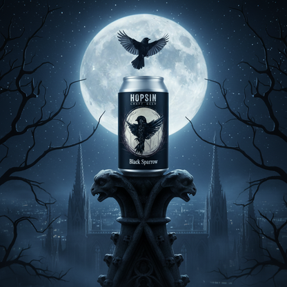 Hopsin Black Sparrow - catedral gótica à meia-noite