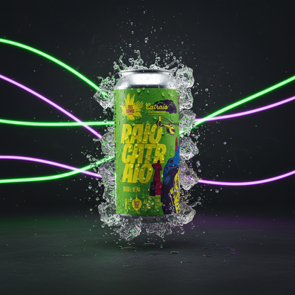 Lata Raio Catraio com splash de água