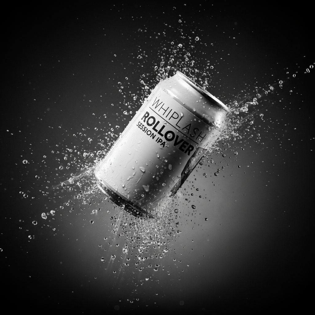 Lata Whiplash Rollover - movimento dinâmico