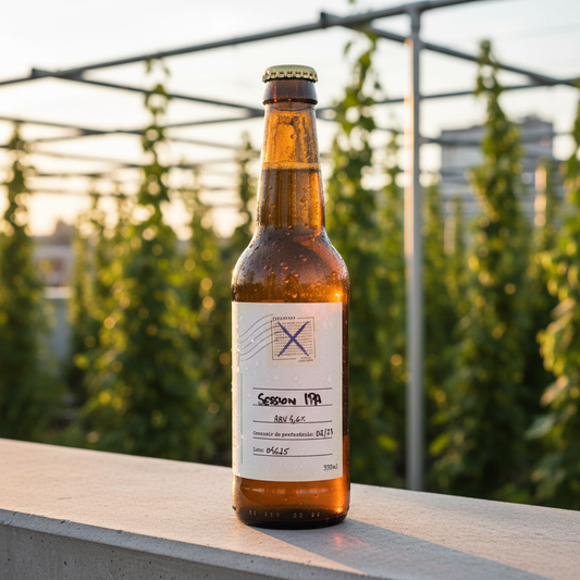 Session IPA - jardim de lúpulo urbano