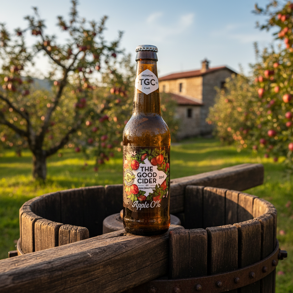 The Good Cider Apple 0% - pomar basco