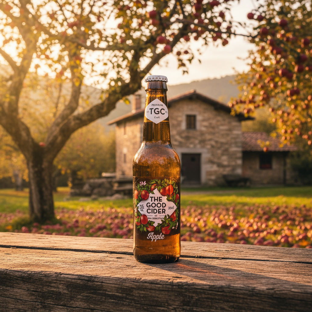 The Good Cider Apple - pomar basco no outono
