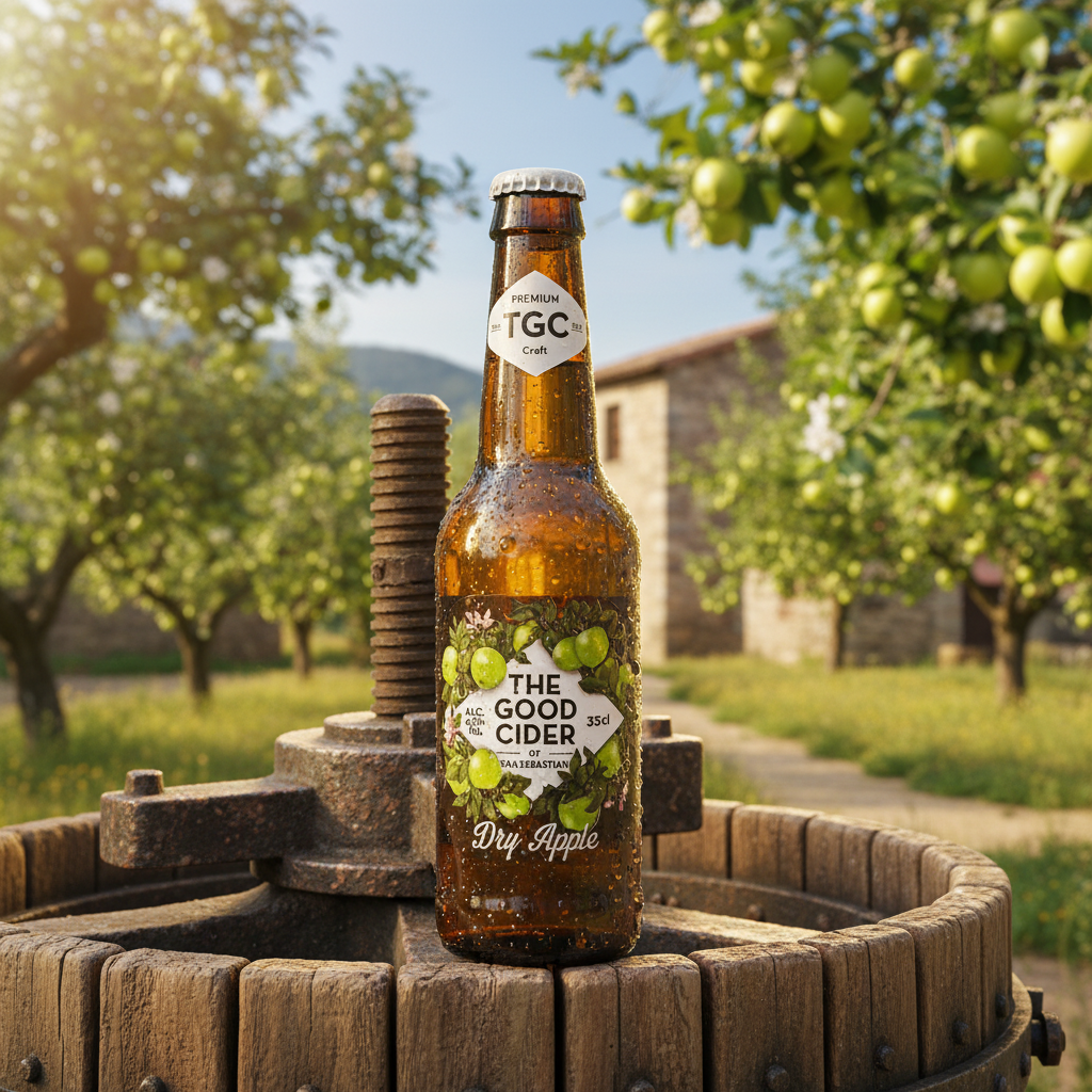 The Good Cider Dry Apple - pomar de maçãs verdes