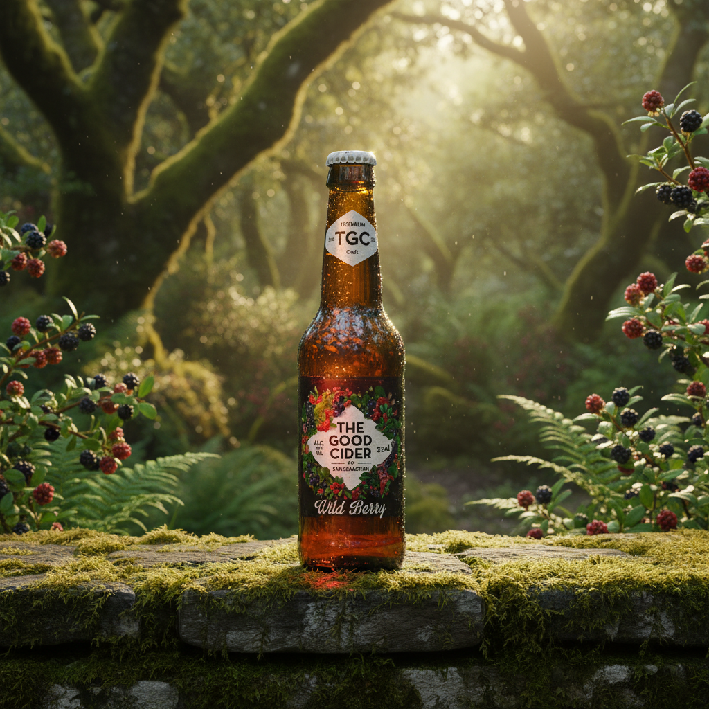 The Good Cider Wild Berry - floresta encantada basca