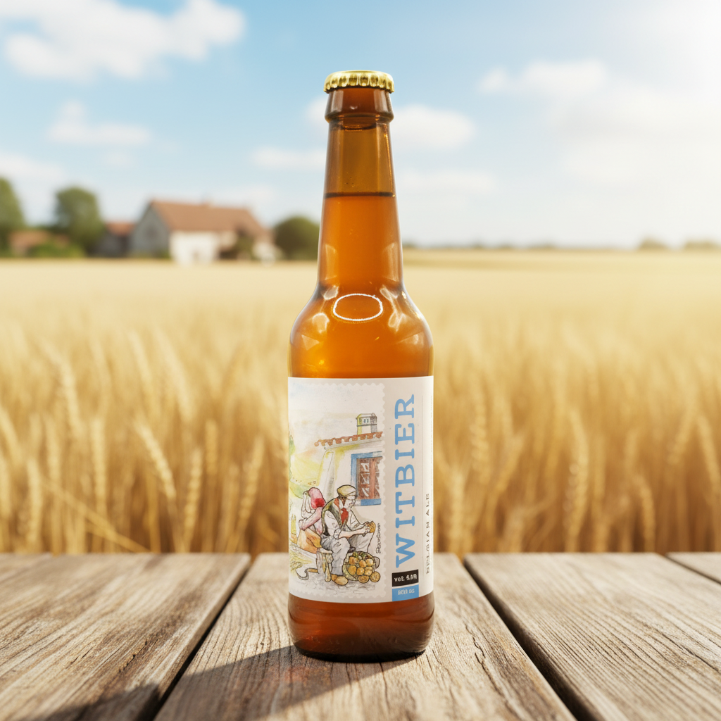 Witbier - campo de trigo belga